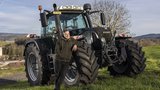 Der Fendt Vario 820 ist Dominik Howalds Traumtraktor. (Bild: «die grüne» / Pia Neuenschwander)