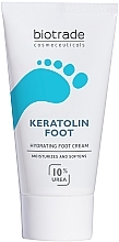 קרם לחות לרגליים עם 10% שתנן  Biotrade Keratolin Hydrating Foot Cream 10% Urea