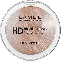 LAMEL Make Up HD Highlighting Glow & Sparkle Powder היילייטר