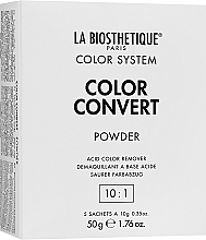 אבקה-מפעיל לשטיפה La Biosthetique Color Convert Powder