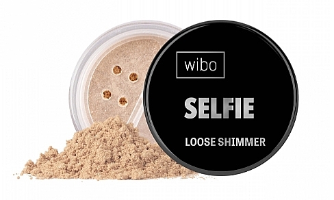 שימר לעור הפנים  - Wibo Selfie Loose Shimmer