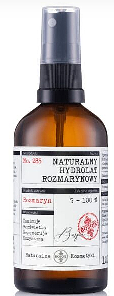 הידרולט רוזמרין טבעי Bosqie Natural Hydrolat Rosemary