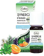 Смесь органических эфирных масел "Очищающая" Galeo Organic Essential Oil Synergy Purifying