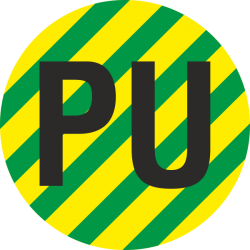 “Aardingskabel PU” stickers