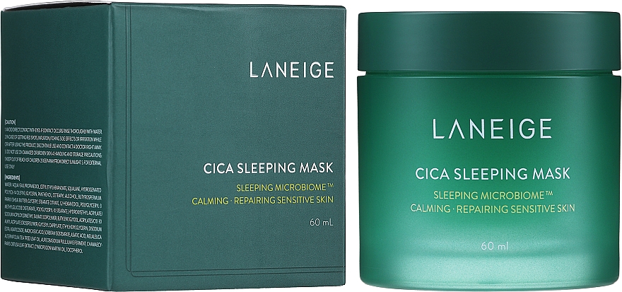 Maseczka na noc dla skóry z problemami - Laneige Special Care Cica Sleeping Mask