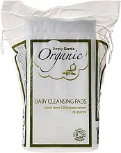 Bawełniane płatki kosmetyczne dla dzieci Simply Gentle Organic Cotton Baby Rectangular Pads