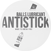 Sportowy lubrykant na bazie wazeliny Angry Beards Antistick Balls Lubricant