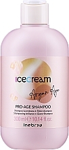 Szampon z olejem arganowym do włosów pozbawionych życia Inebrya Ice Cream Argan-Age Pro-Age Shampoo