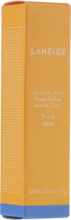 Brzoskwiniowy błyszczyk do ust - Laneige Lip Glowy Balm Peach