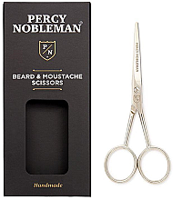 Nożyczki do brody i wąsów Percy Nobleman Beard & Moustache Scissors