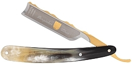 Brzytwa z rączką z roga krowy Dovo Straight Razor 5/8" African Cowhorn Bergischer Lowe