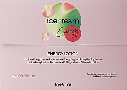 Serum w ampułkach przeciw wypadaniu włosów Inebrya Ice Cream Energy Lotion Intensive