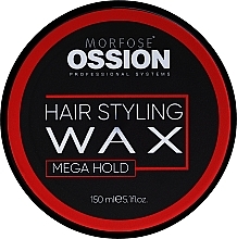 Wosk do włosów Morfose Ossion Hair Styling Wax Mega Hold