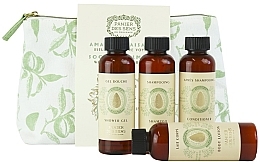 PRZECENA! Zestaw Panier des Sens Body Care Travel Set Soothing Almond (sh/gel/70ml + shmp/70ml + lot/70ml + cond/70ml) *