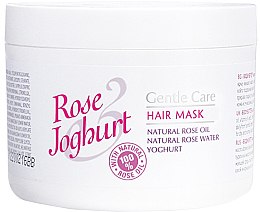 Rewitalizująca maska do włosów Róża i jogurt Bulgarian Rose Rose & Joghurt Mask