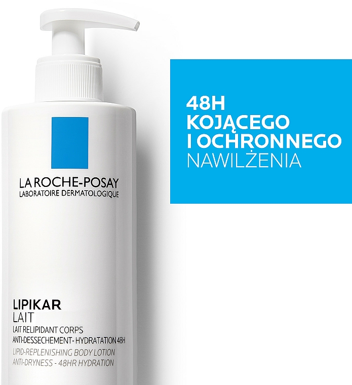 Nawilżające mleczko do ciała do skóry suchej La Roche-Posay Lipikar Lipid Replenishing Body Milk Anti Dryness