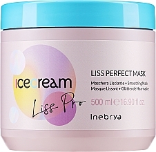 Maska do twardych i suchych włosów Inebrya Ice Cream Liss-Pro Liss Perfect Mask