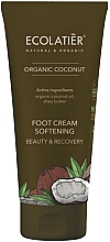 Zmiękczający krem do stóp Ecolatier Organic Coconut Foot Cream