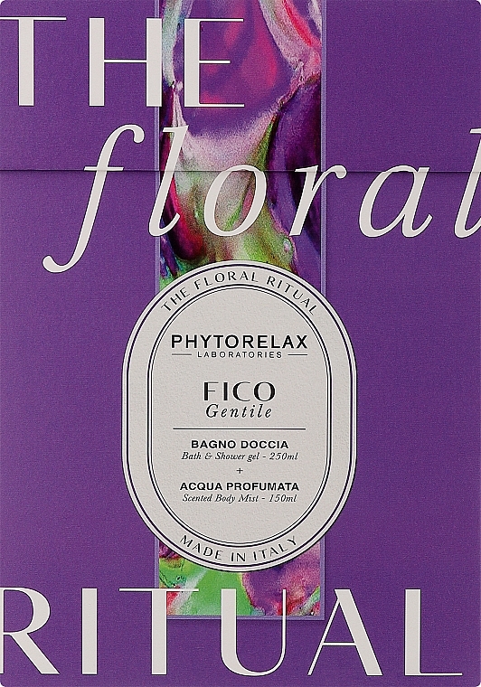 Zestaw - Phytorelax Laboratories The Floral Ritual Gentle Fig (sh/gel/250ml + b/mist/150ml)