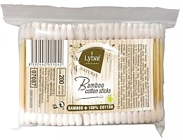 Bawełniane patyczki bambusowe, 200 szt. Mattes Lybar Bamboo Cotton Sticks