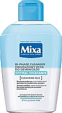 Mixa Optimal Tolerance Bi-Phase Cleanser Dwufazowy płyn do demakijażu Optymalna tolerancja