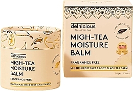 Delhicious Migh-Tea Moisture Multipurpose Balm Fragrance Free Bezzapachowy balsam nawilżający do twarzy i ciała