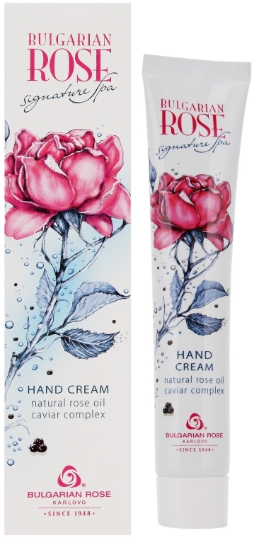 Krem do rąk Kompleks z czarnego kawioru - Bulgarian Rose Caviar Complex Hand Cream