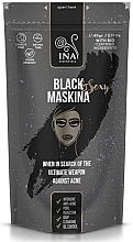 Glinkowa maseczka do twarzy z węglem aktywnym Ina Essentials Black Maskina