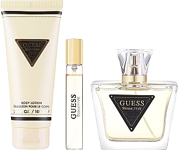 Guess Seductive Zestaw (edt/75ml + edt/15ml + b/lot/100ml + cosmetic bag/1pc)