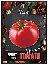 Rozjaśniająca maska do twarzy Quret Beauty Recipe Mask Tomato Brightening