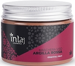 Oczyszczająca maseczka do twarzy z czerwonej glinki Intaj Cosmetics Argilla Rossa Essential Fruit Face Mask