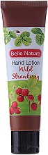 Balsam-krem do rąk o zapachu poziomki Belle Nature Hand Lotion Wild Strawberry