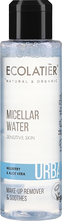 Płyn micelarny do demakijażu skóry wrażliwej Kwiat kaktusa i aloes - Ecolatier Urban Micellar Water