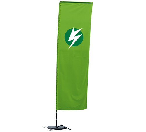 BannerSkandal Material Beachflag  Rechteckform