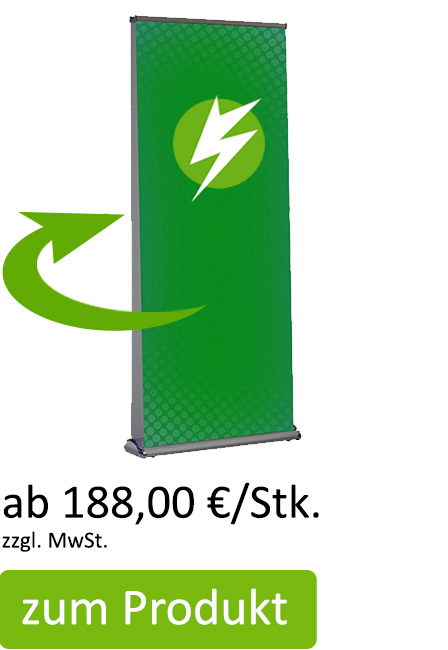 Rollup beidseitig Dekotex ab 93,00 €/Stk.