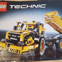 Kipplaster, von Lego Technic,
Nr 8264,
mit Anleitung, mit extra Anleitung für Umbau zur Ladefläche, die sonst nicht dabei ist,
 zusammengebaut, gebraucht,
ohne Verpackung,
RARITÄT,
Nichtraucher Haushalt, keine Tiere, Porto zahlt der Käufer,
KEIN PAYPAL