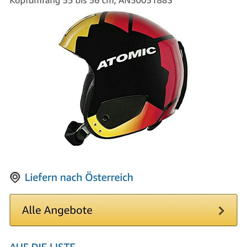 Verkaufe originalen Atomic Ski Austria Slalom Helm mit Bügel. Größe xxs.
Sogar mit Unterschrift von HIRSCHER,...