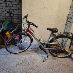 citybike, damenrad, sehr guter zustand, schaltung, ständer, licht, gepäckträger, 26 zoll