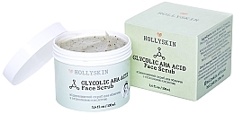 Gesichtspeeling mit Glykolsäure Hollyskin Glycolic AHA Acid Face Scrub