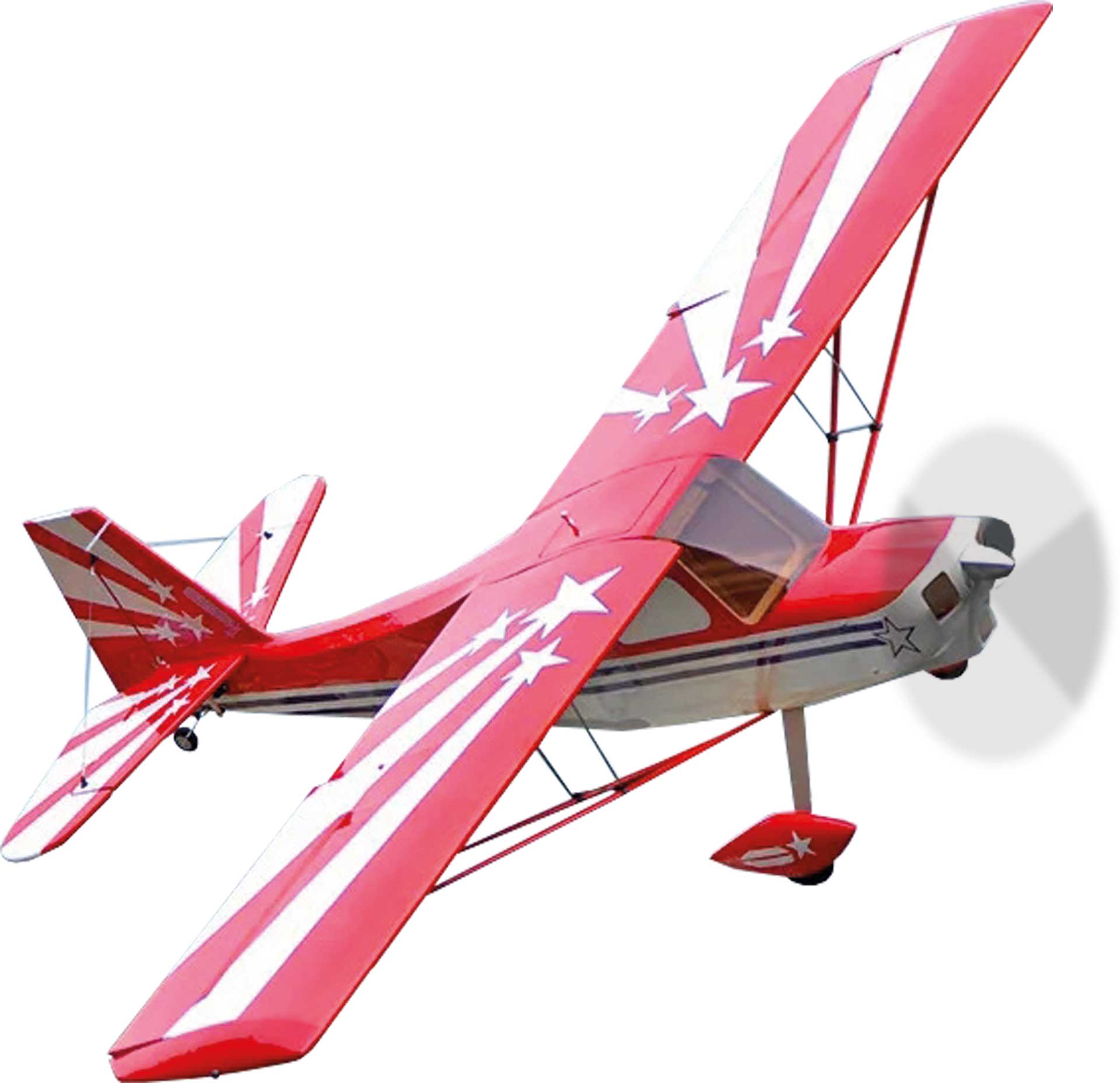 OMP Super Decathlon 55" V2 ARF - Rot 1400mm