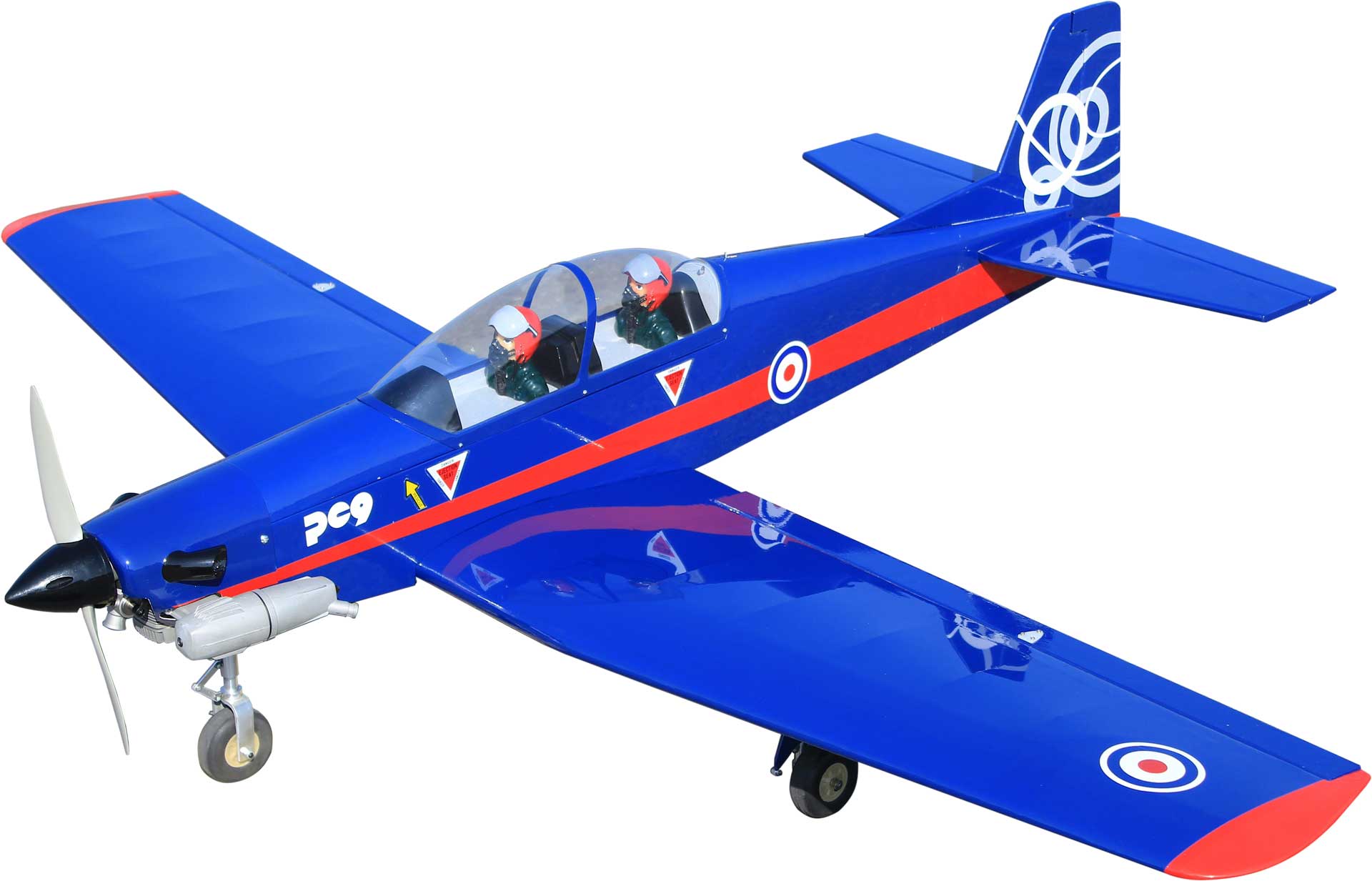 Seagull Models ( SG-Models ) Pilatus PC-9 "UK-Airforce" 10cc blau/rot