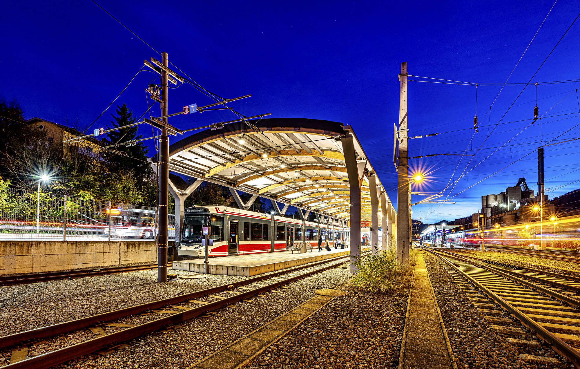 Bahnhof Gmunden Traunseetram, Stern Kraftfahrlinien