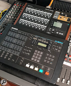 The Studio Bridge might remind those of a certain vintage of the Alesis BRC remote control — but this time the recording facilities are built in!