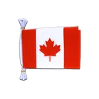 Canada Flag Bunting 6x9", 3 m