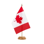 Canada Table Flag 6x9", wooden