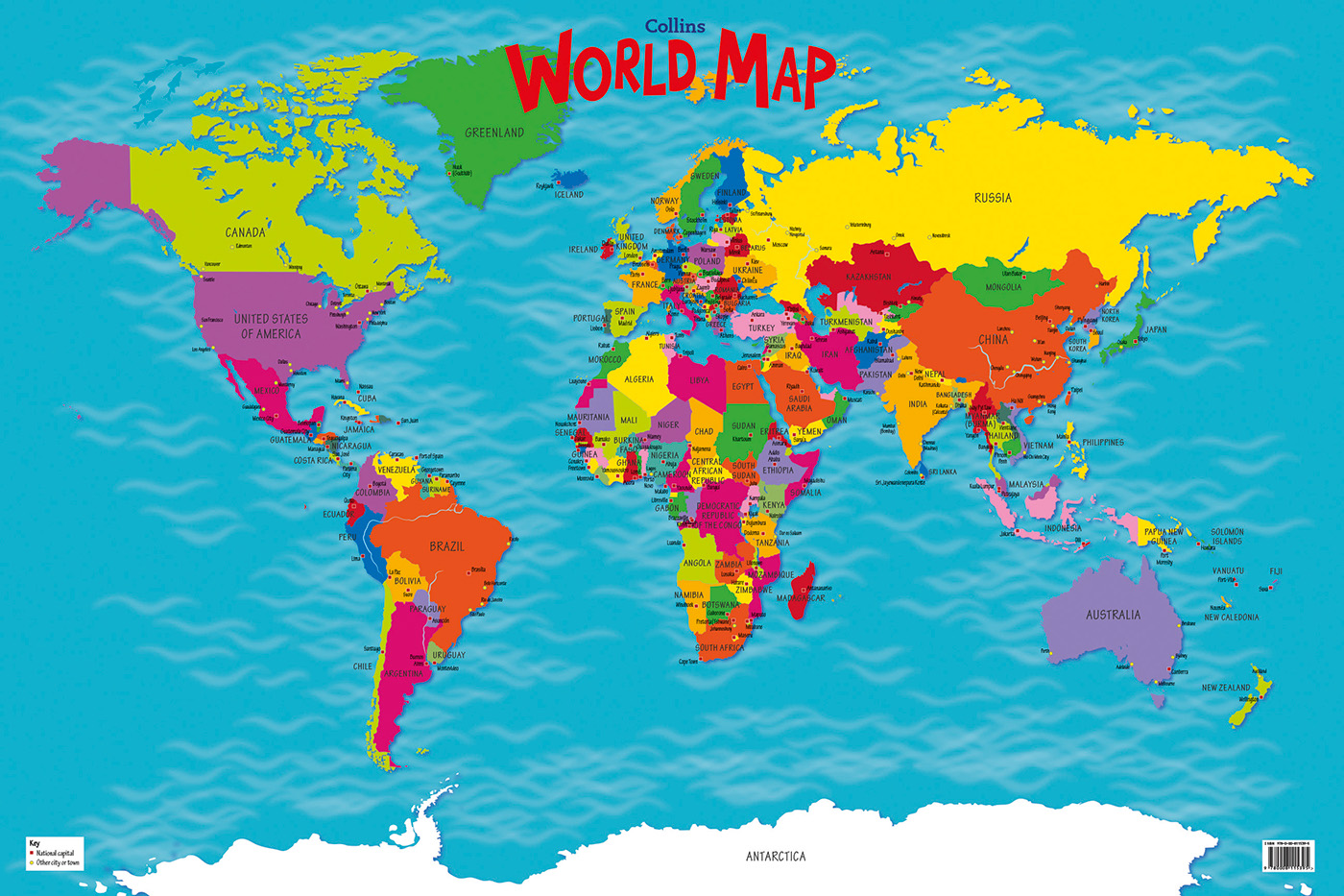 World Map For Kids Royalty Free Images - Riset