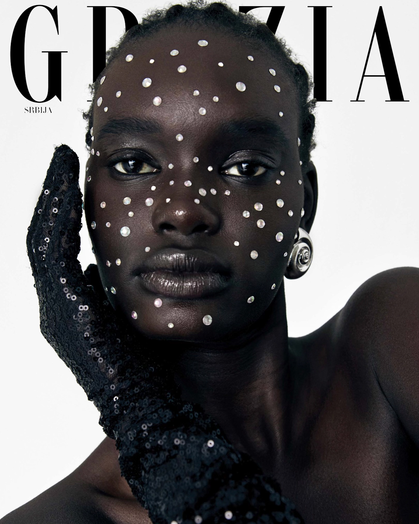 Beauty editorial for GRAZIA Magazine