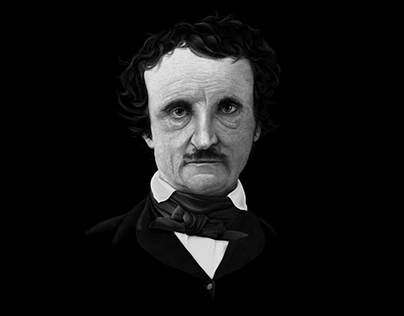 Edgar Allen Poe - Digital Illustration