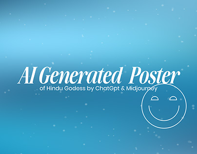 AI Genrated Poster Design (Hindu Goddess)