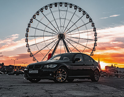 BMW e90 LCI Sunset